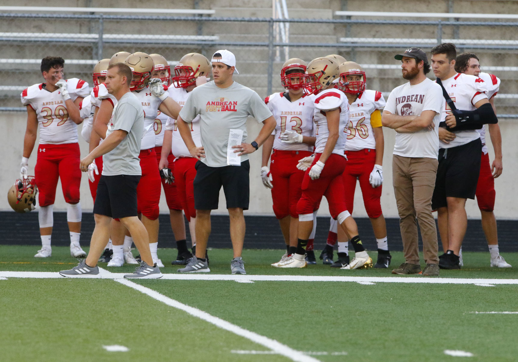 Gallery: Andrean at Lake Central football scrimmage
